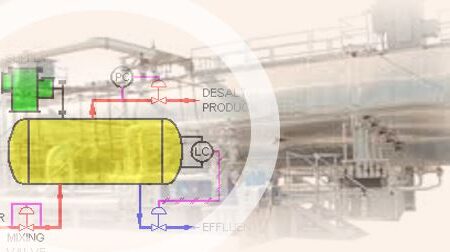 desalter crude oil desalting unit