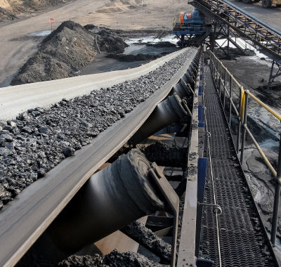 conveyor-coal-mining Coal conveyor pada tambang batu bara