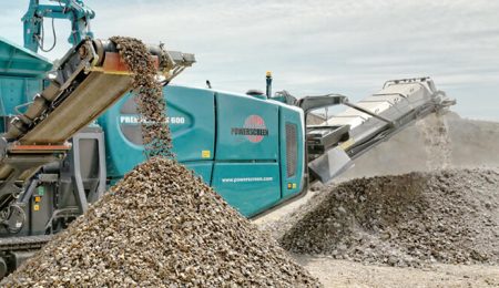 Limestone crusher machine di industri semen